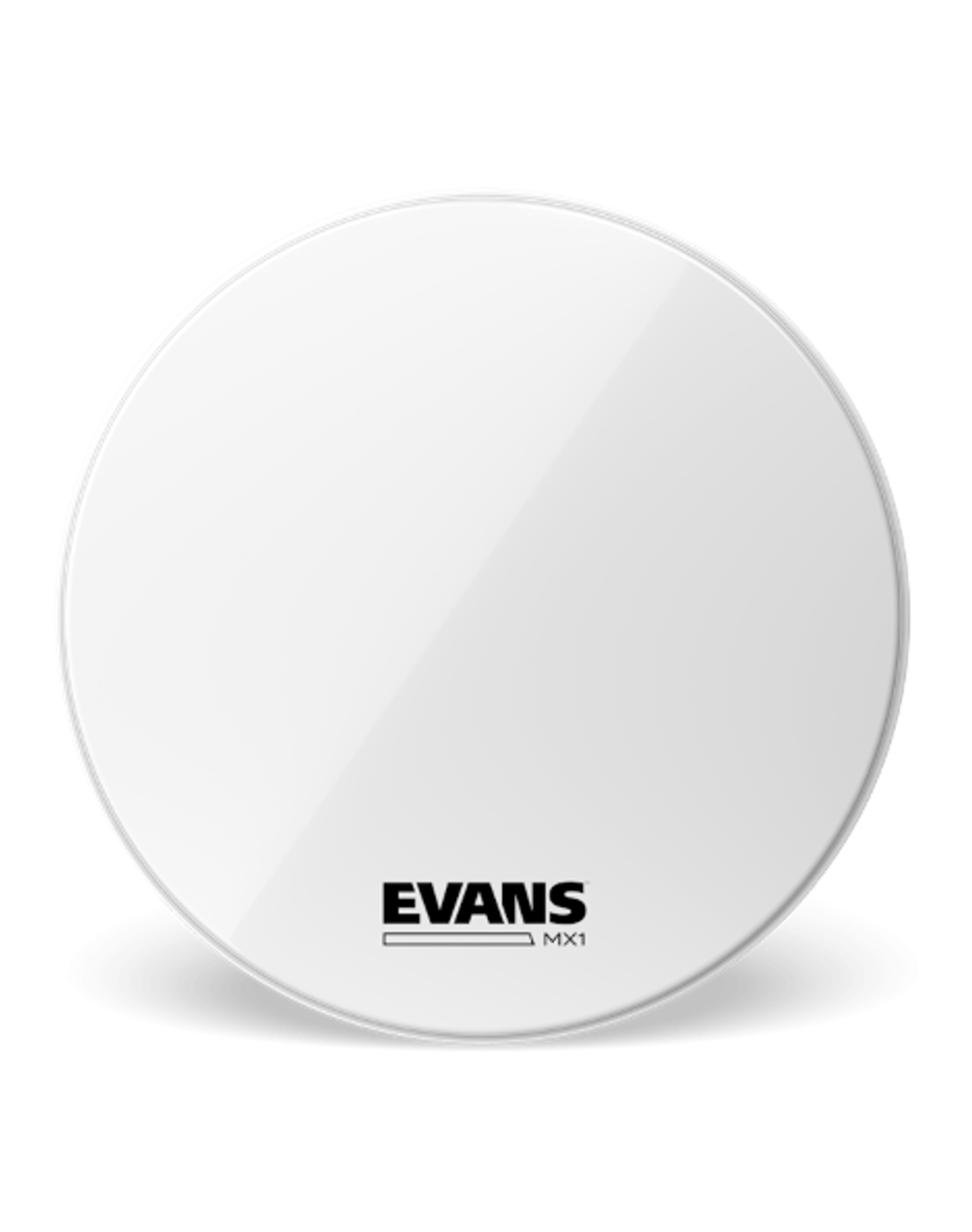 EVANS MX1 White 28" Marching Bassdrum Head BD28MX1W